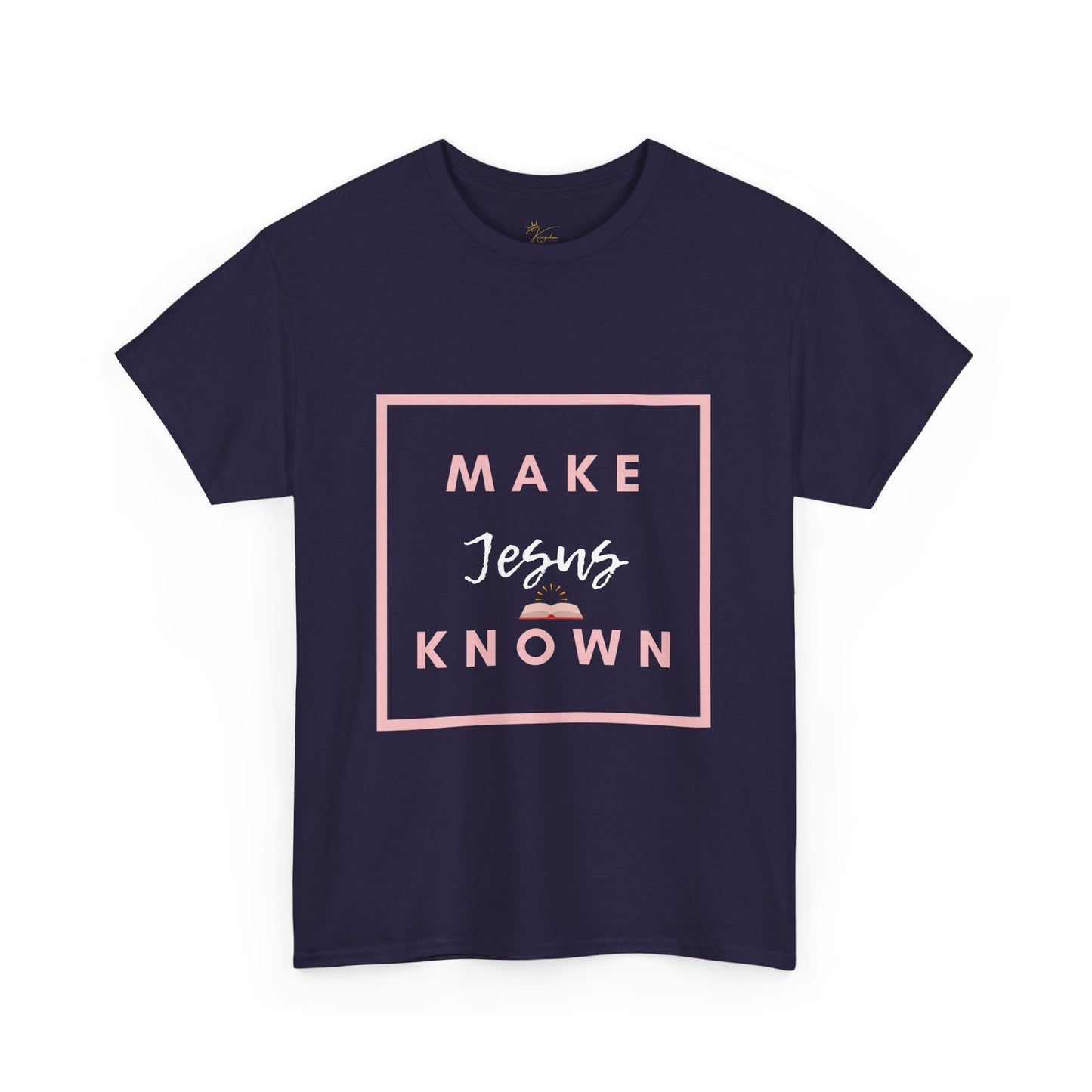 Make Jesus Known Unisex Heavy Cotton Tee - Faith-Inspired Casual T-Shirt