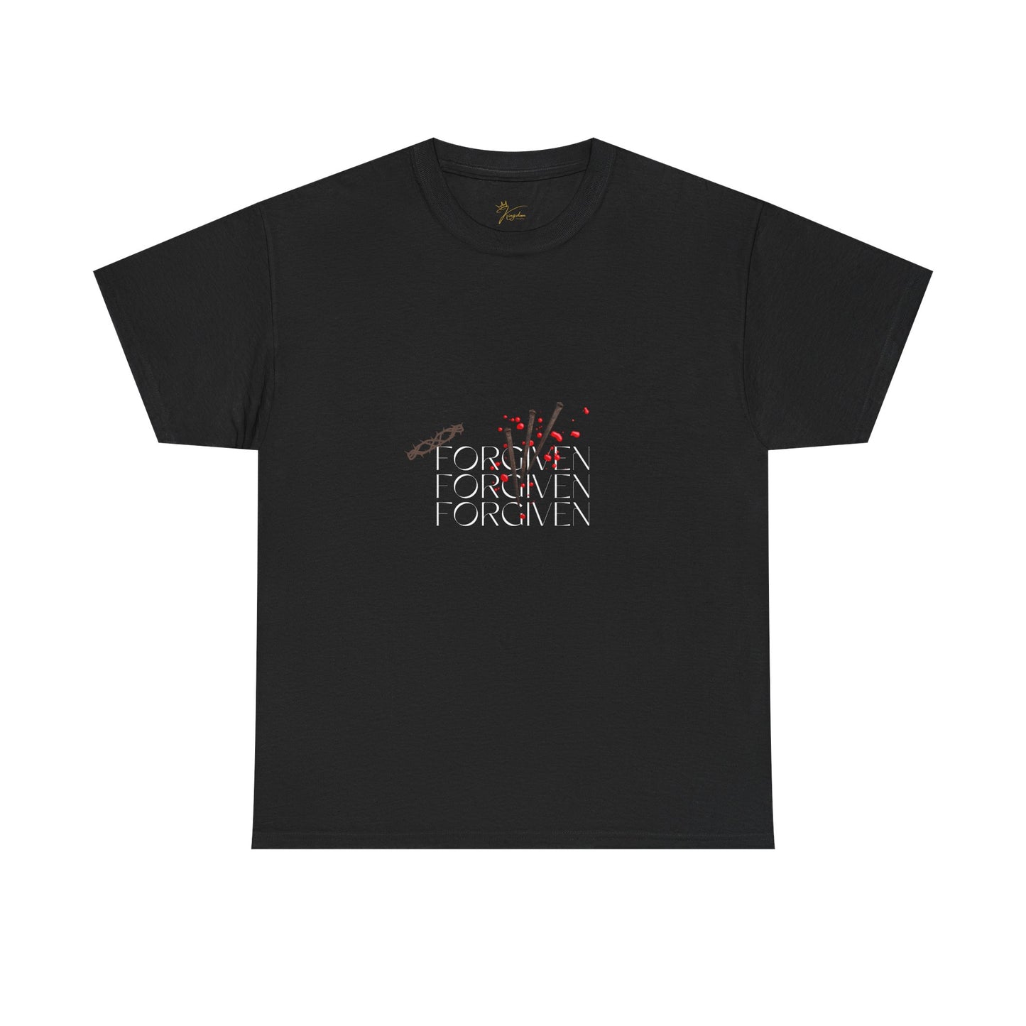 Forgiven Unisex Heavy Cotton Tee - Statement T-Shirt for Casual Style
