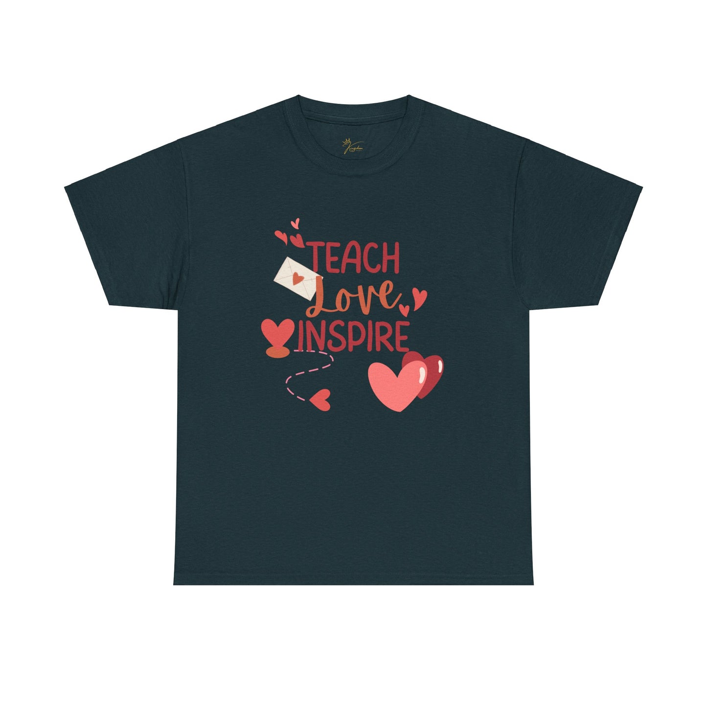 Teach Love Inspire Unisex Heavy Cotton Tee – Inspired by Ephesians 4:11-12