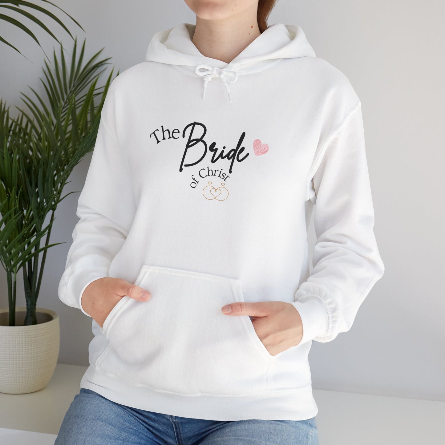 The Bride of Christ Heavy Blend Hoodie - Unisex Sweatshirt for Weddings and Celebrations