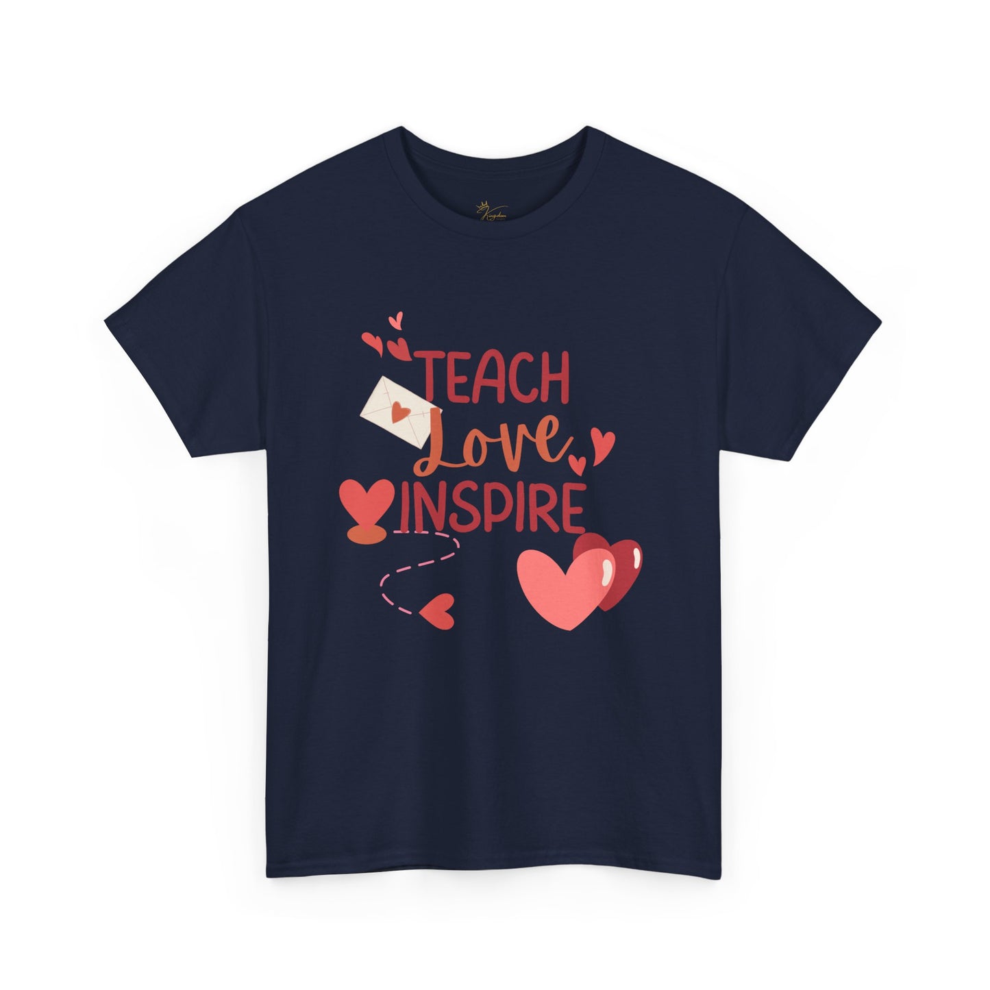 Teach Love Inspire Unisex Heavy Cotton Tee – Inspired by Ephesians 4:11-12