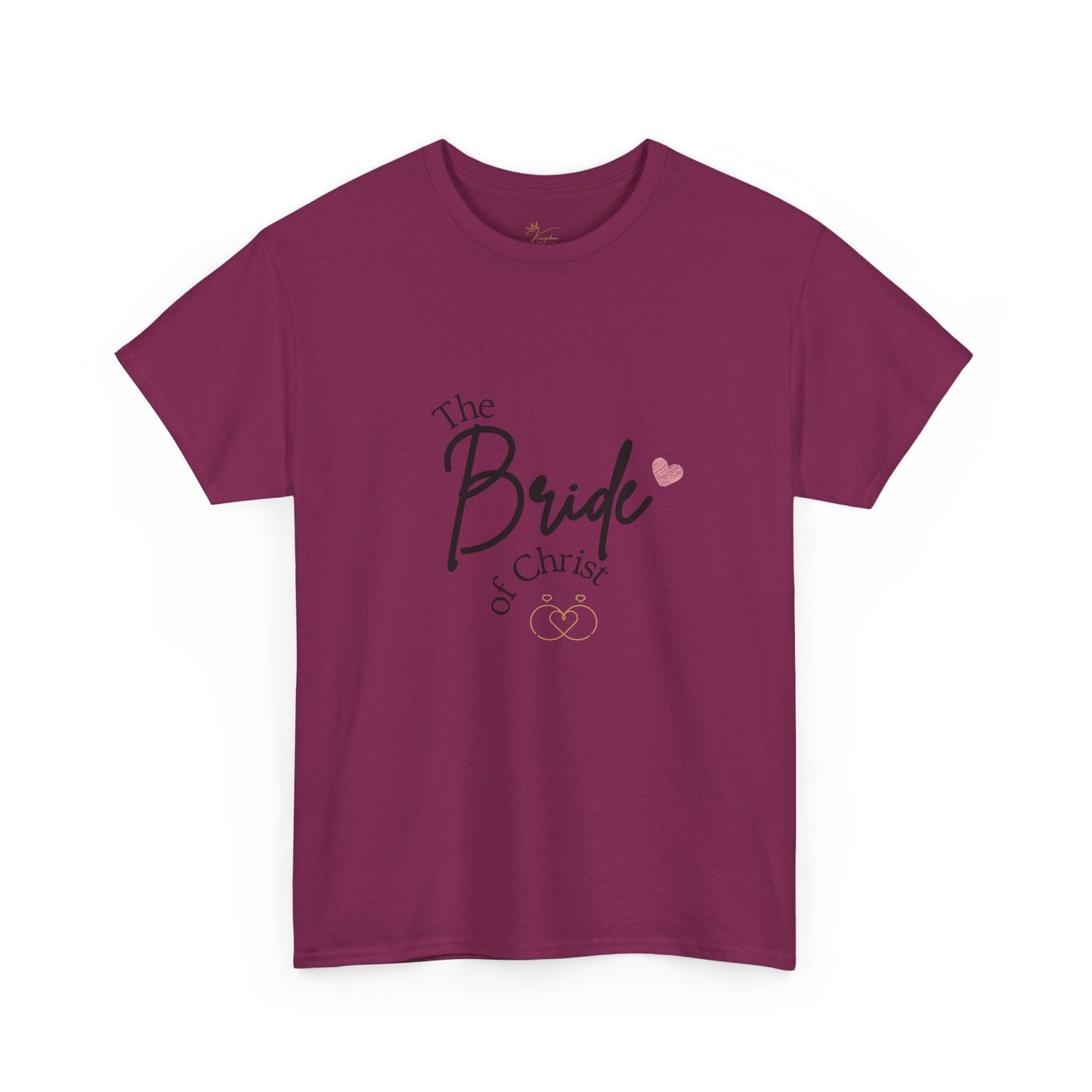 The Bride of Christ Unisex Heavy Cotton Tee | Perfect for Weddings & Celebrations