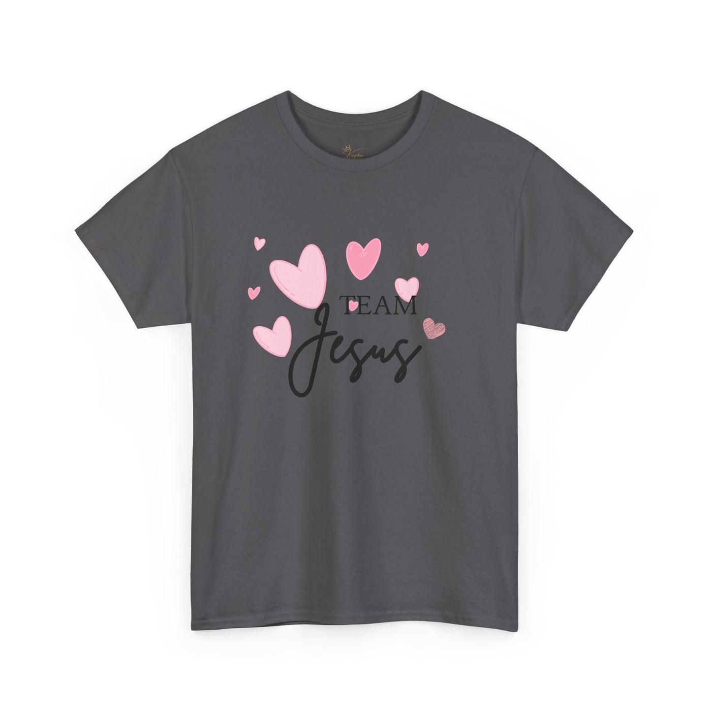 Team Jesus Unisex Heavy Cotton Tee – Perfect for Faith Lovers and Church Events