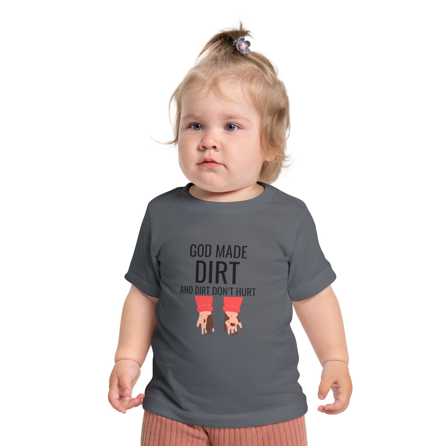 Infant Graphic T-Shirt - God Made Dirt Design for Little Explorers