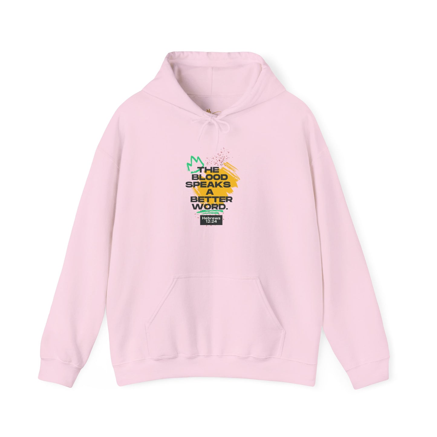 The Blood Speaks a Better Word - Unisex Heavy Blend™ Hooded Sweatshirt