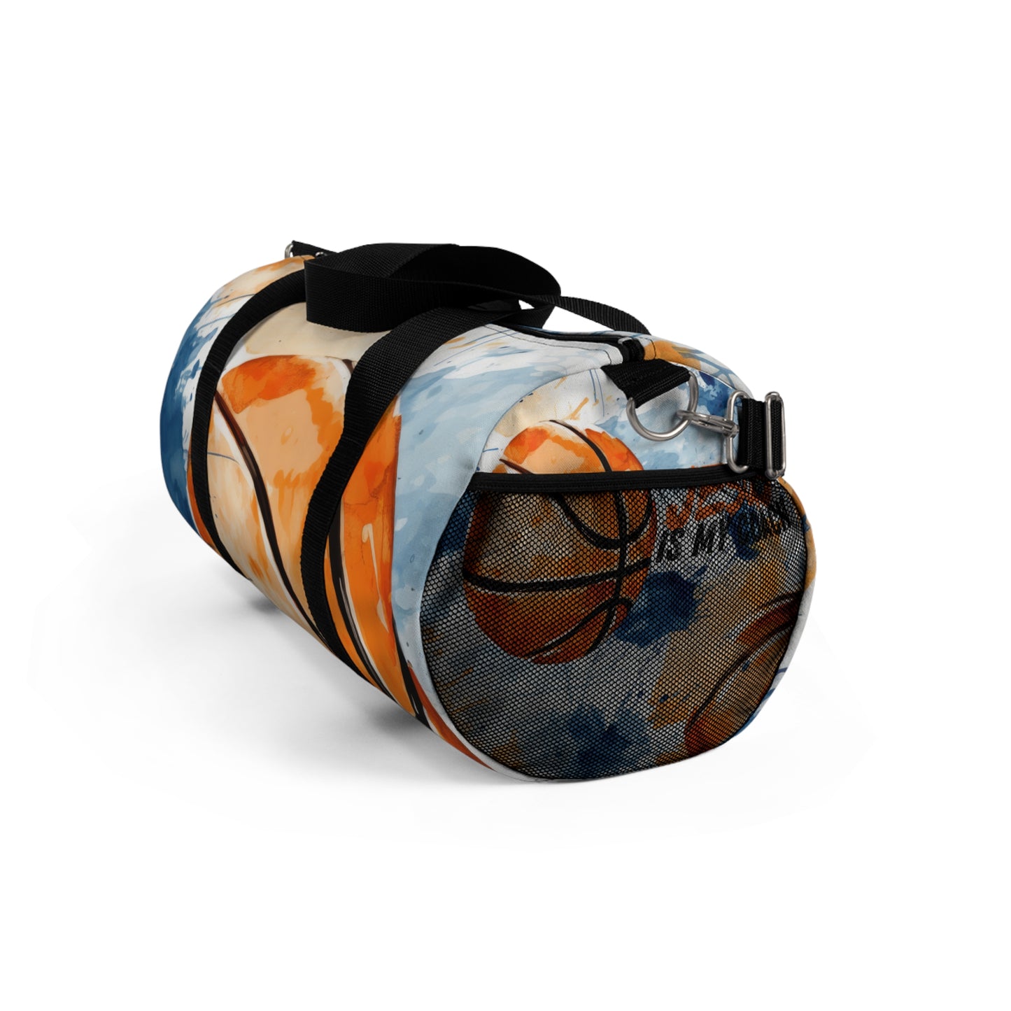 Colorful Basketball Duffel Bag - Perfect for Sports Enthusiasts & Gym Lovers