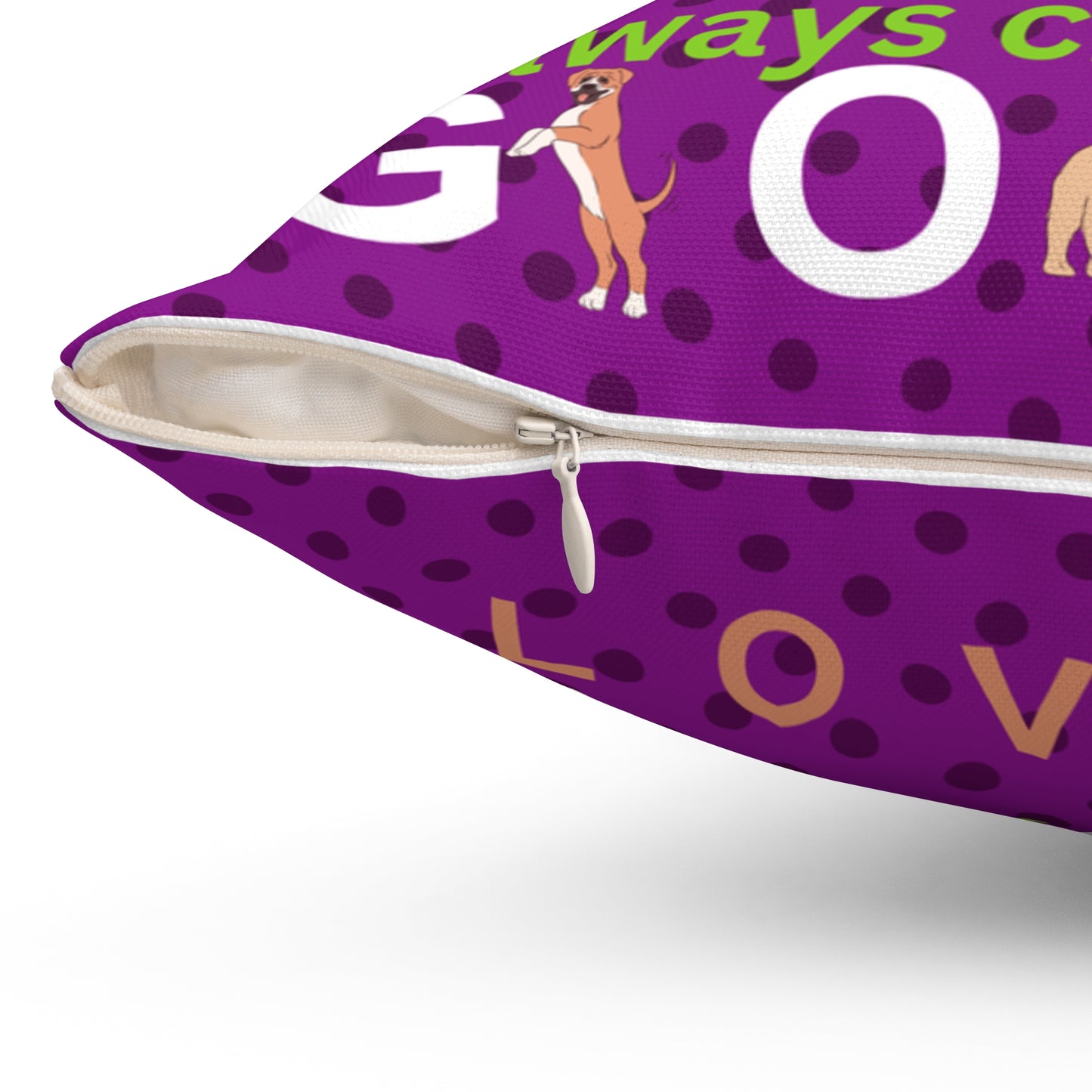 Colorful Bible Verse Dog Pillow - Proverbs 12:10 The Godly Care