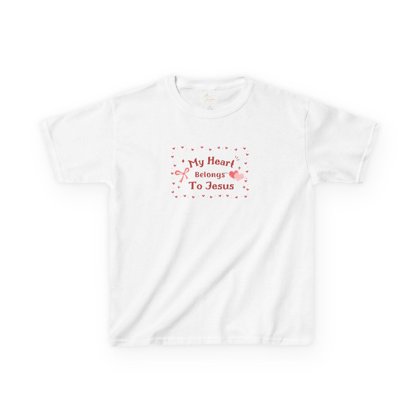 Kids 'My Heart Belongs To Jesus' Tee - Cute Christian Apparel for Children