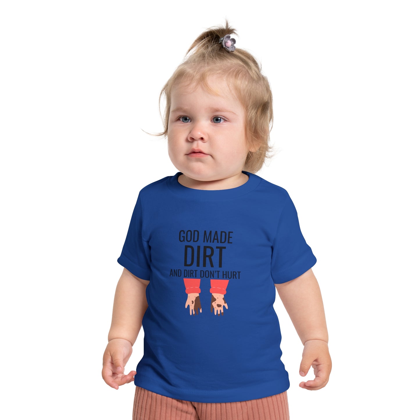 Infant Graphic T-Shirt - God Made Dirt Design for Little Explorers