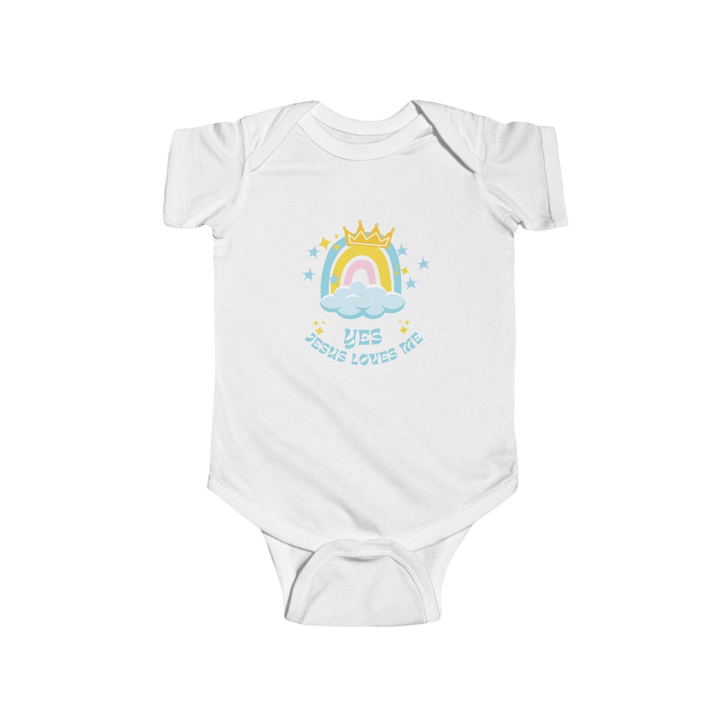 Yes, Jesus Loves Me-Infant Fine Jersey Bodysuit