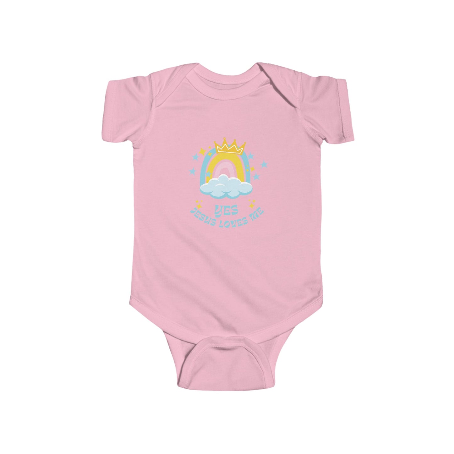 Yes, Jesus Loves Me-Infant Fine Jersey Bodysuit