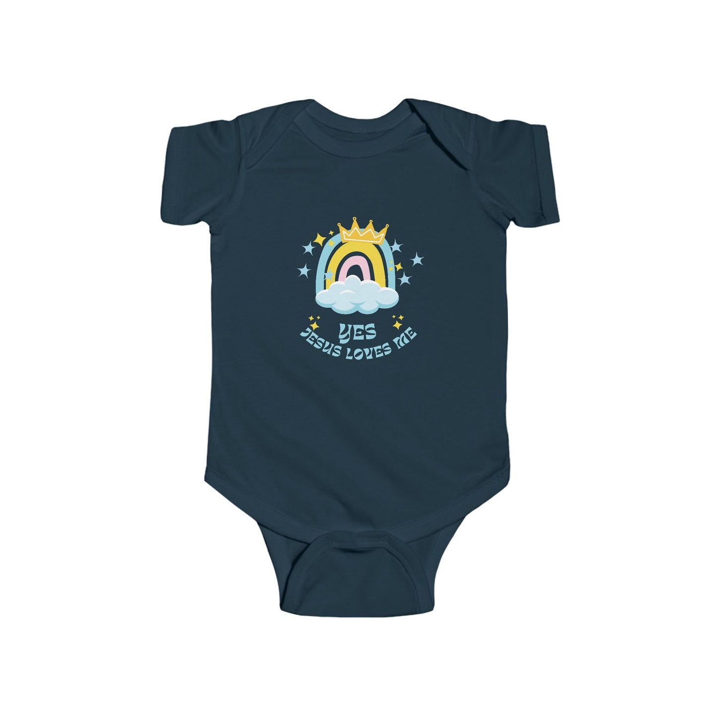 Yes, Jesus Loves Me-Infant Fine Jersey Bodysuit