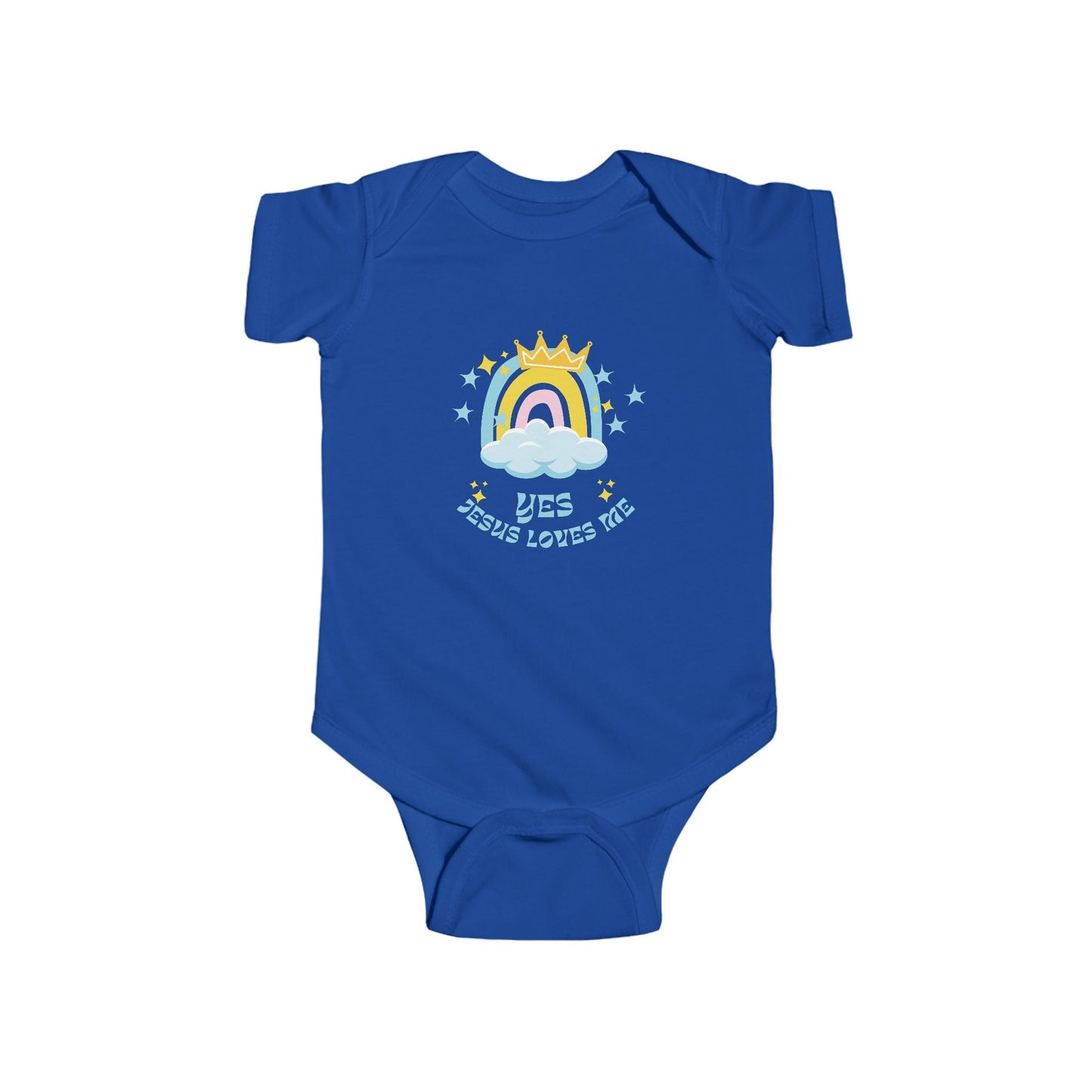 Yes, Jesus Loves Me-Infant Fine Jersey Bodysuit