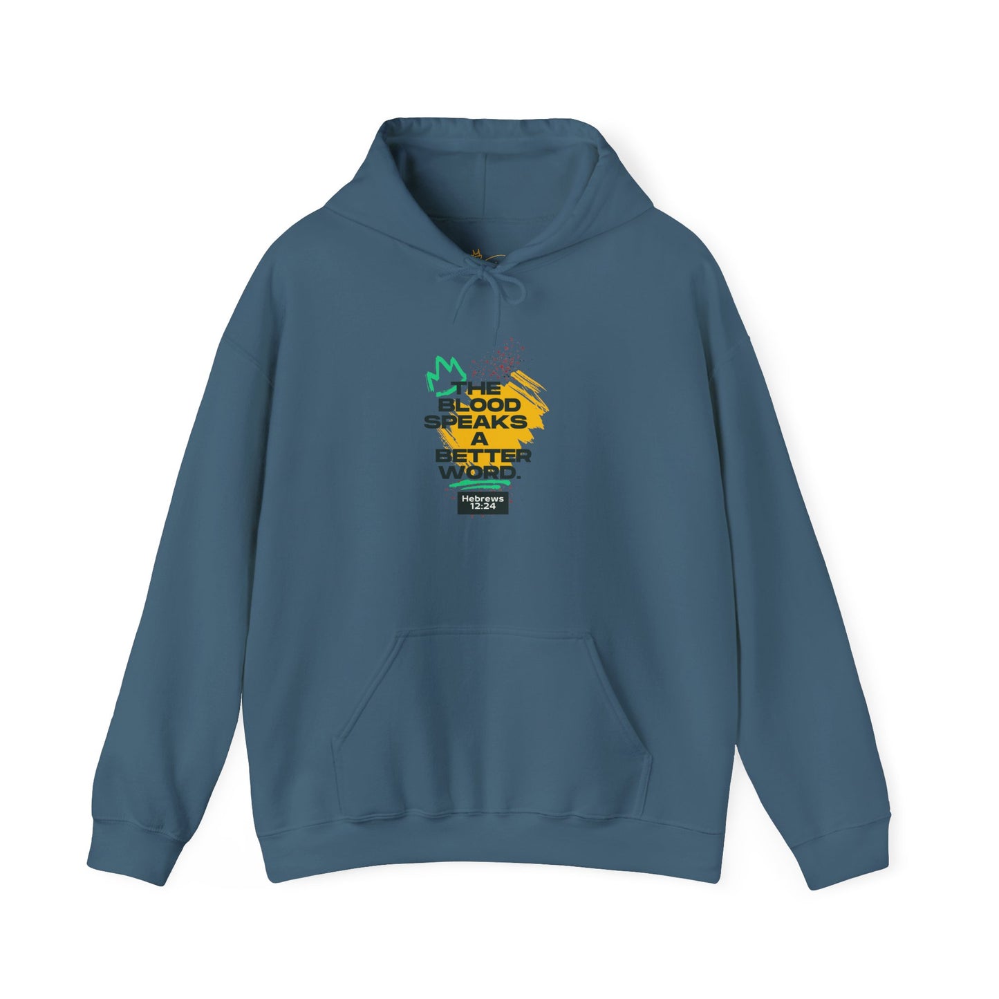 The Blood Speaks a Better Word - Unisex Heavy Blend™ Hooded Sweatshirt