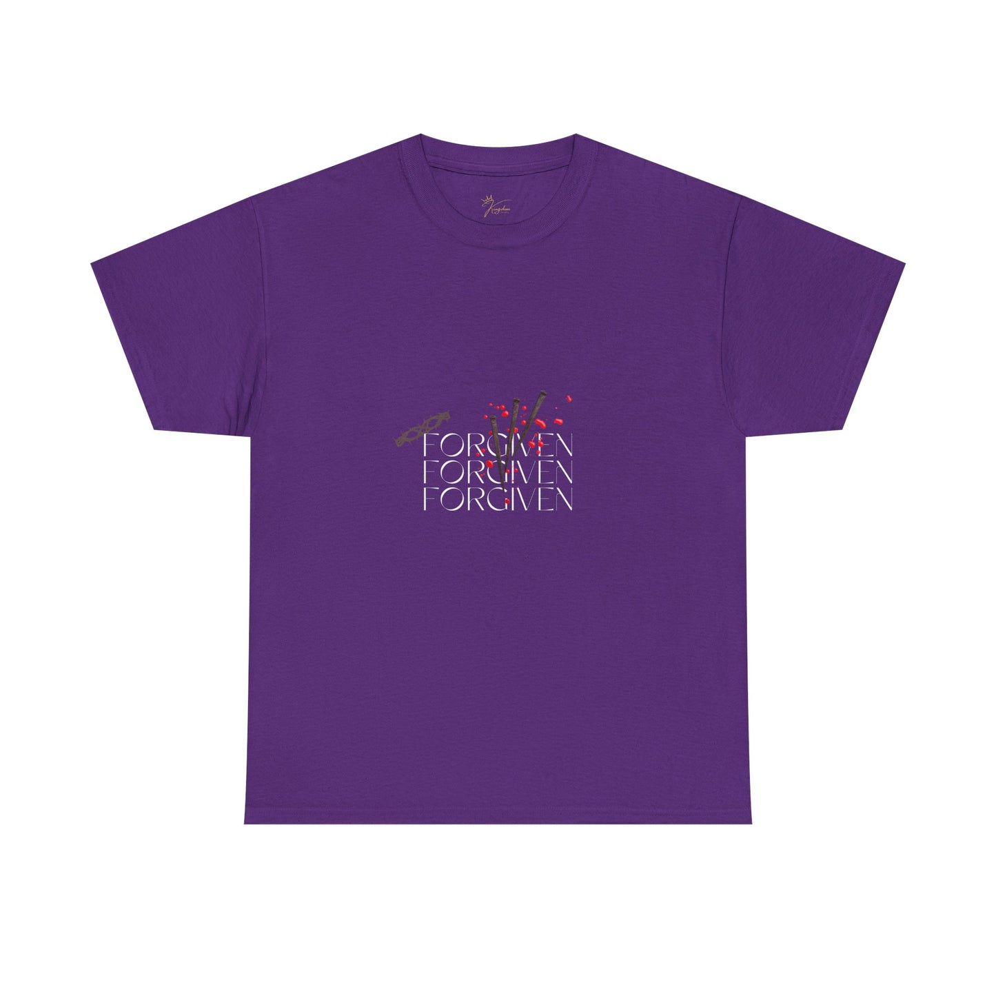 Forgiven Unisex Heavy Cotton Tee - Statement T-Shirt for Casual Style