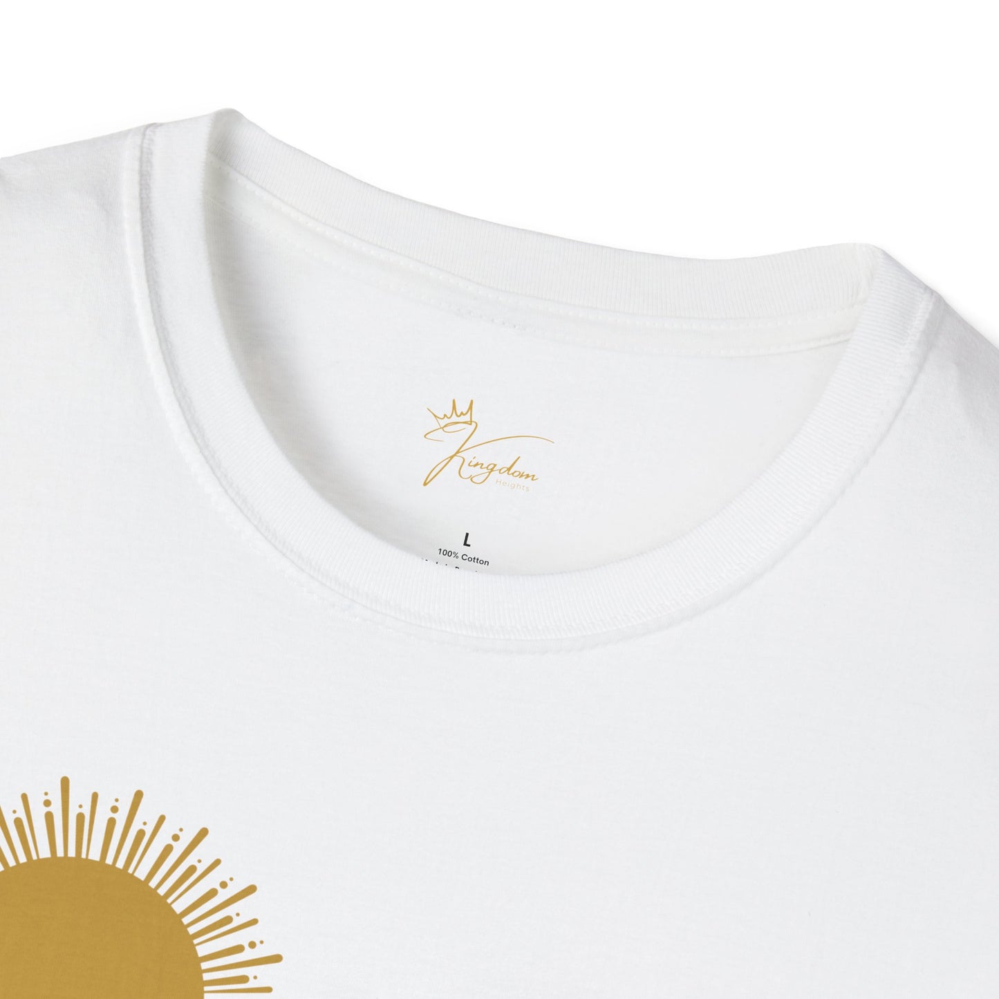 Inspirational Unisex Softstyle T-Shirt - 'He Is Not Here, For He Is Risen'
