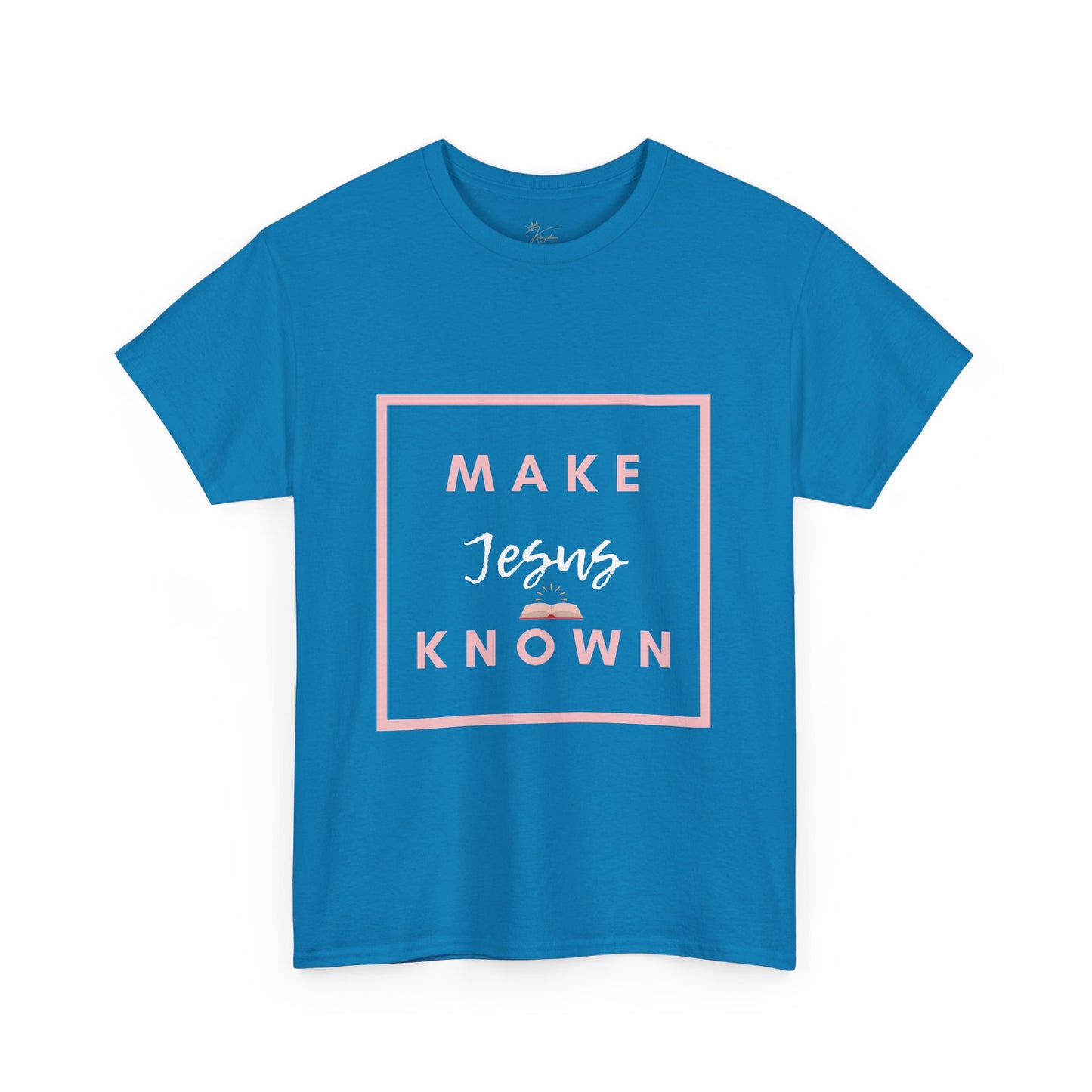 Make Jesus Known Unisex Heavy Cotton Tee - Faith-Inspired Casual T-Shirt