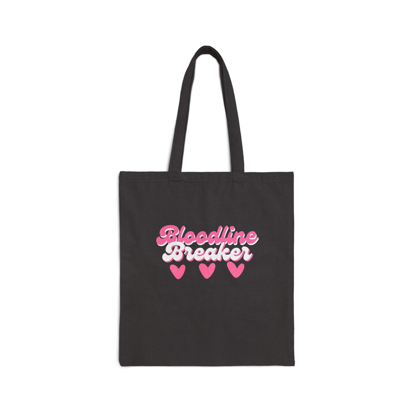 Bloodline Breaker Cotton Canvas Tote Bag - Eco-Friendly Shopping & Gift Tote