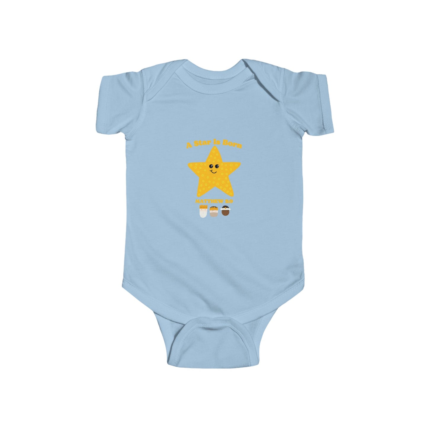 Star of Bethlehem Onesie- Infant Fine Jersey Bodysuit