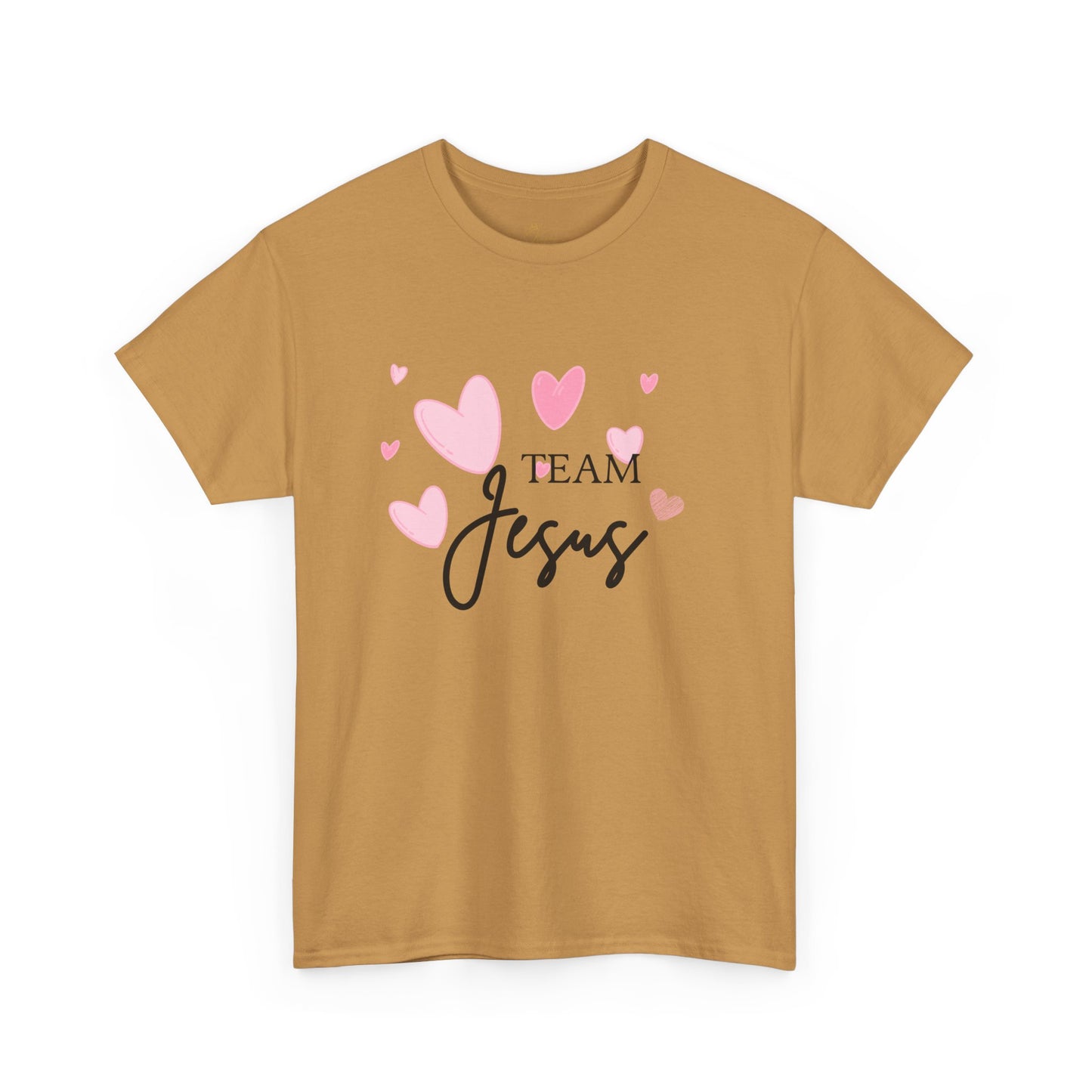 Team Jesus Unisex Heavy Cotton Tee – Perfect for Faith Lovers and Church Events
