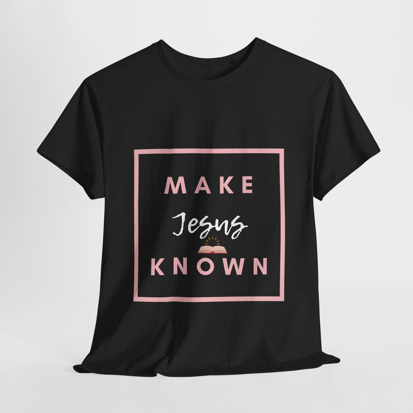 Make Jesus Known Unisex Heavy Cotton Tee - Faith-Inspired Casual T-Shirt