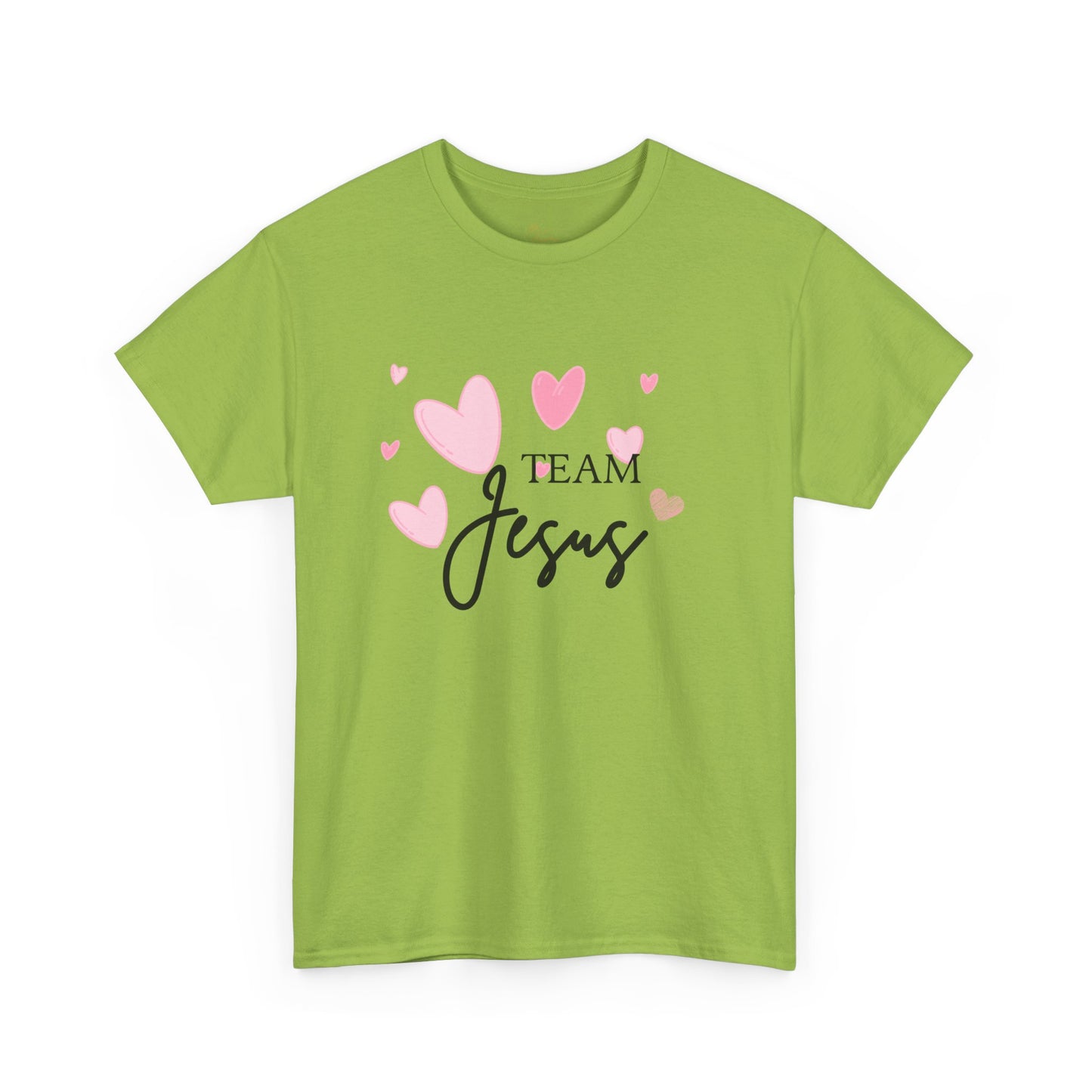 Team Jesus Unisex Heavy Cotton Tee – Perfect for Faith Lovers and Church Events