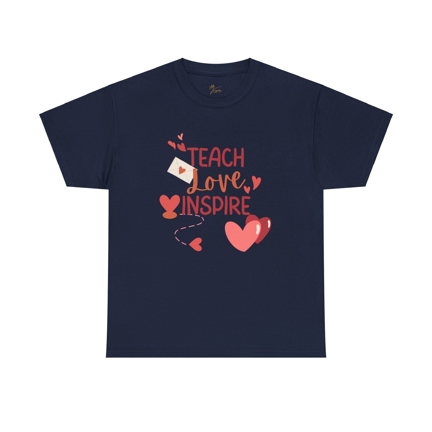 Teach Love Inspire Unisex Heavy Cotton Tee – Inspired by Ephesians 4:11-12