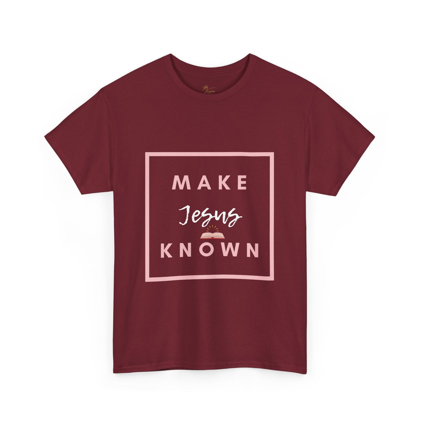 Make Jesus Known Unisex Heavy Cotton Tee - Faith-Inspired Casual T-Shirt