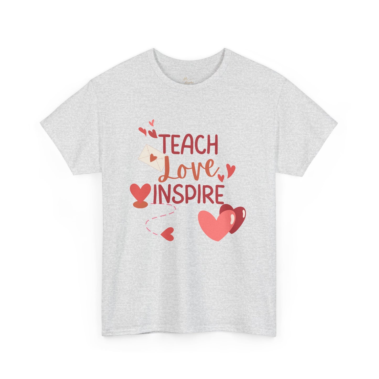 Teach Love Inspire Unisex Heavy Cotton Tee – Inspired by Ephesians 4:11-12