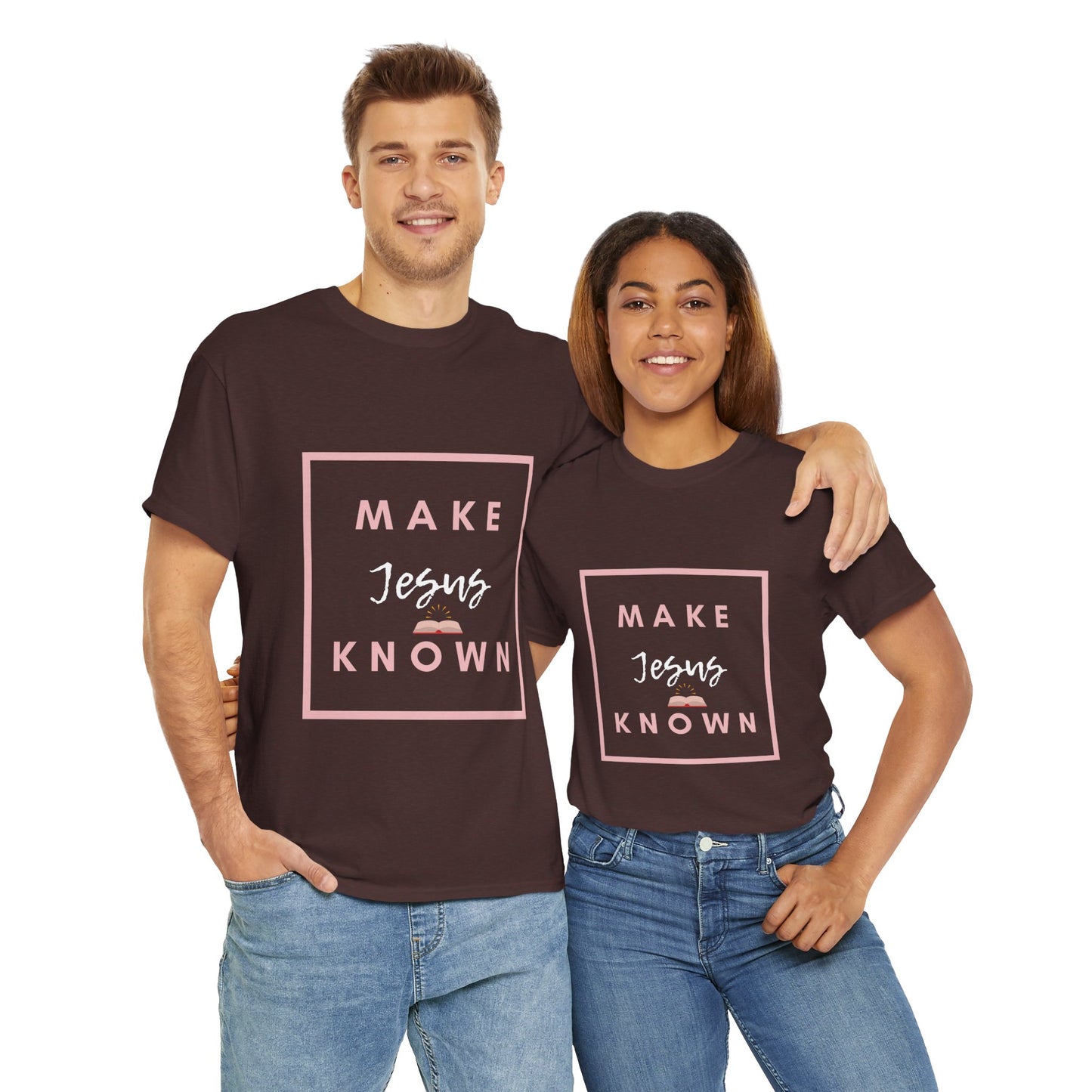 Make Jesus Known Unisex Heavy Cotton Tee - Faith-Inspired Casual T-Shirt