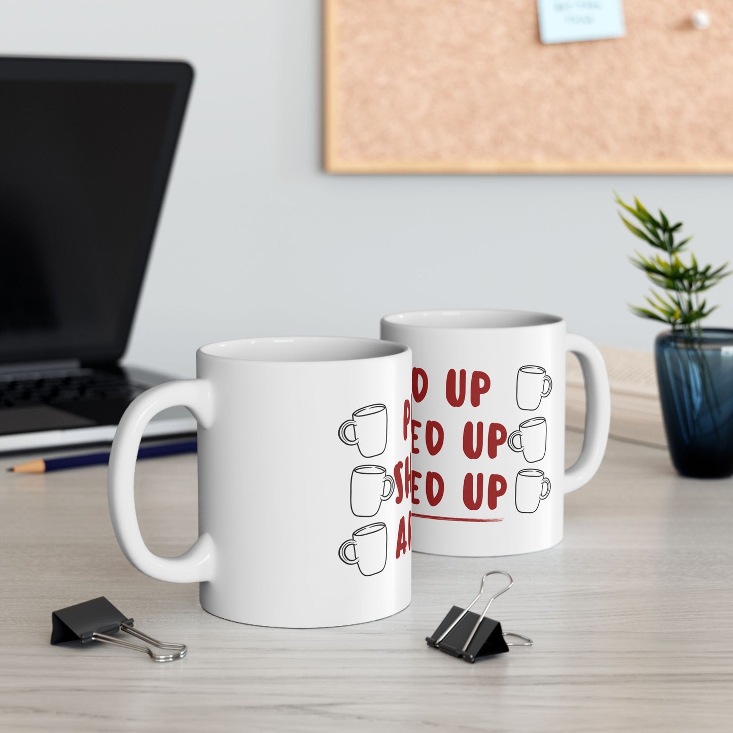 Prayed Up Ceramic Mug - Inspirational Coffee Cup for Daily Motivation