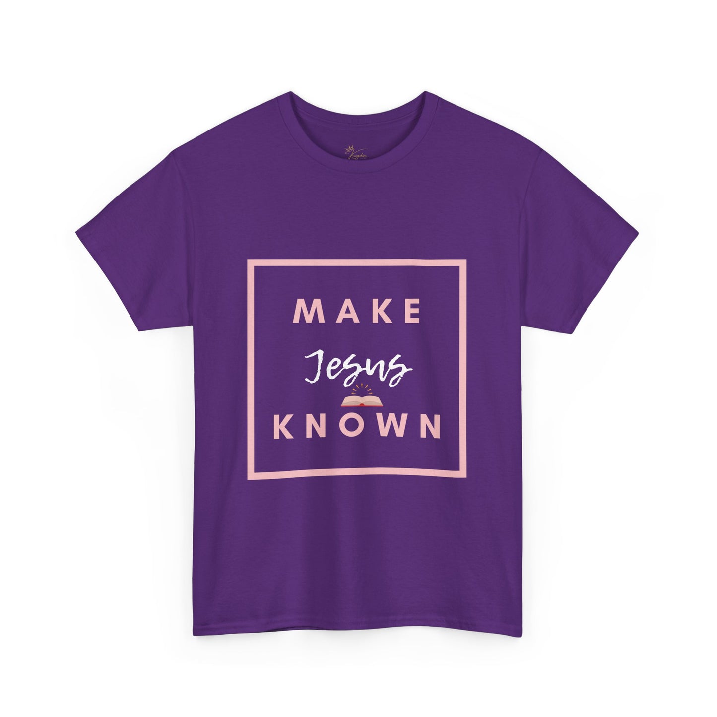 Make Jesus Known Unisex Heavy Cotton Tee - Faith-Inspired Casual T-Shirt