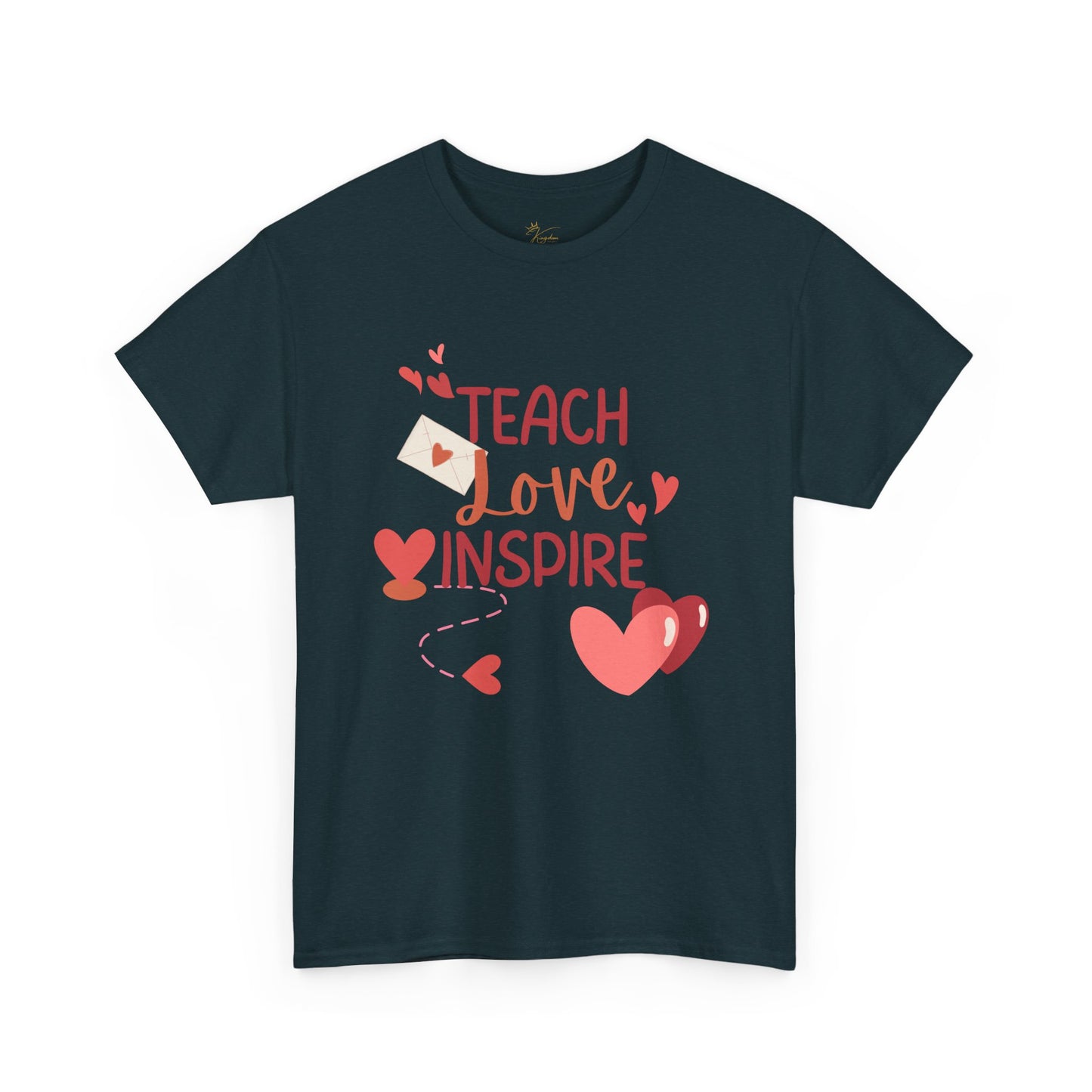 Teach Love Inspire Unisex Heavy Cotton Tee – Inspired by Ephesians 4:11-12