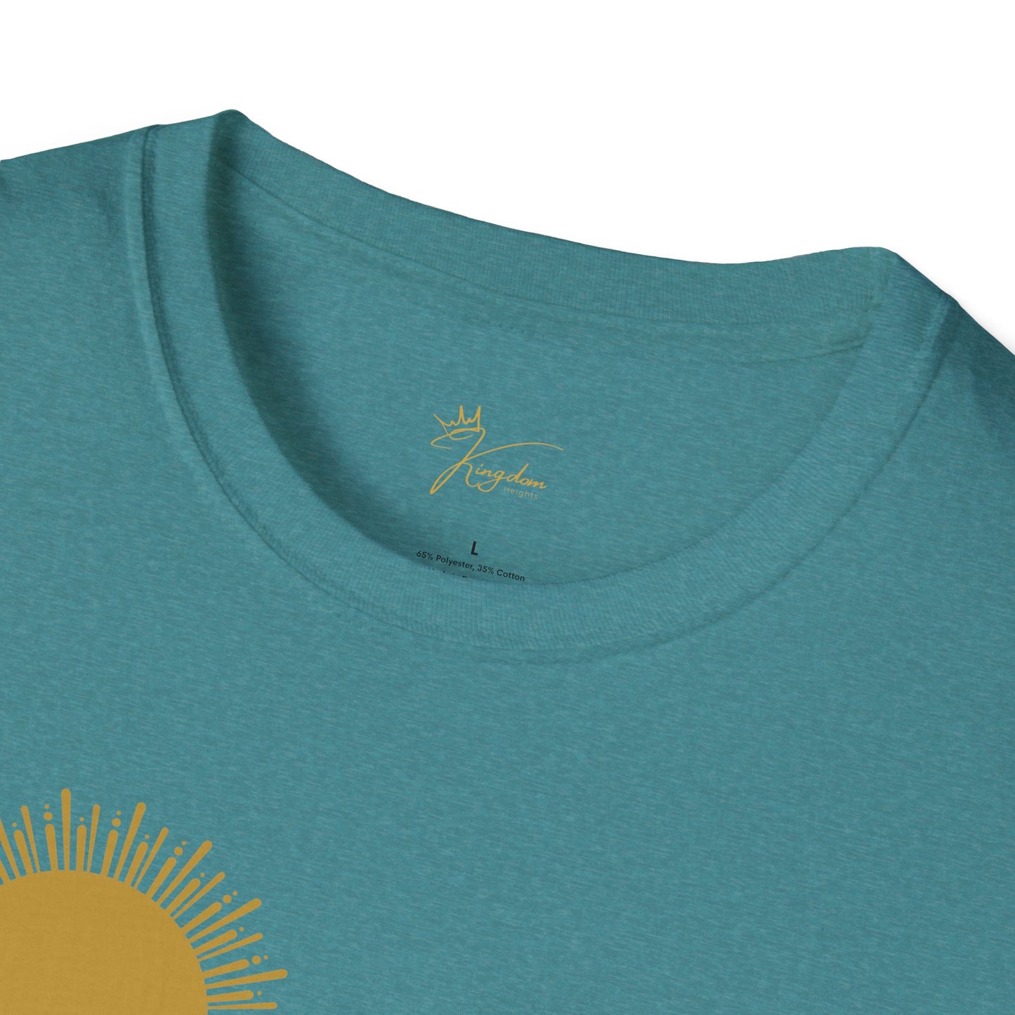 Inspirational Unisex Softstyle T-Shirt - 'He Is Not Here, For He Is Risen'