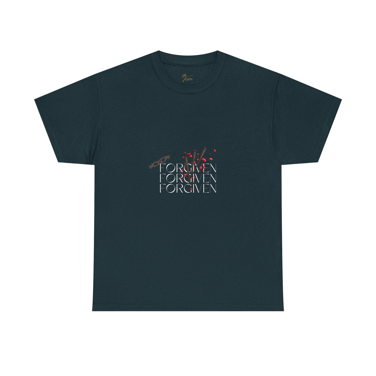 Forgiven Unisex Heavy Cotton Tee - Statement T-Shirt for Casual Style