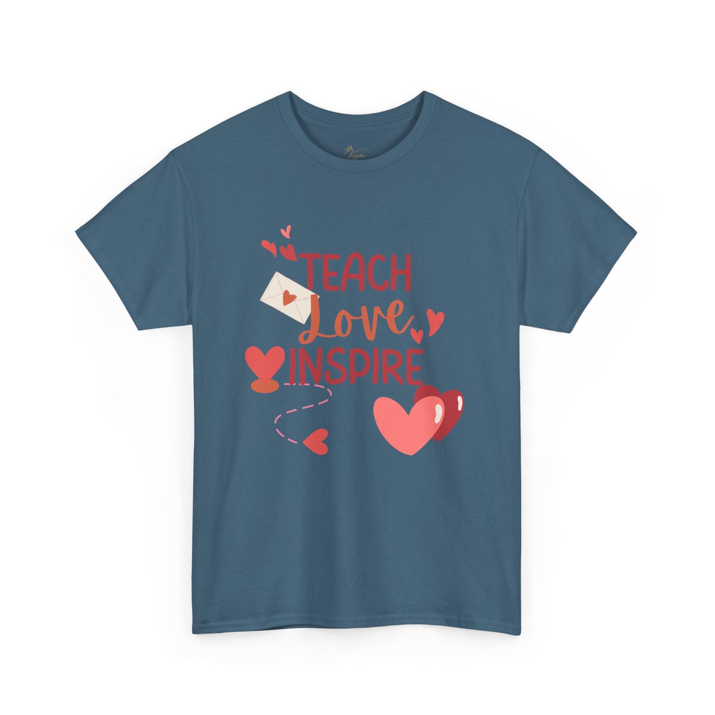 Teach Love Inspire Unisex Heavy Cotton Tee – Inspired by Ephesians 4:11-12