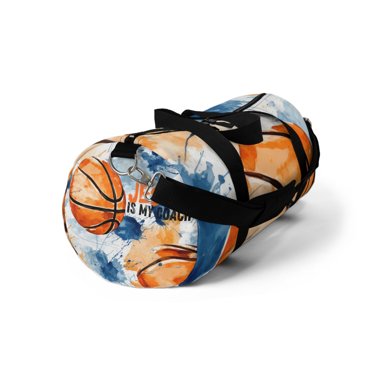 Colorful Basketball Duffel Bag - Perfect for Sports Enthusiasts & Gym Lovers