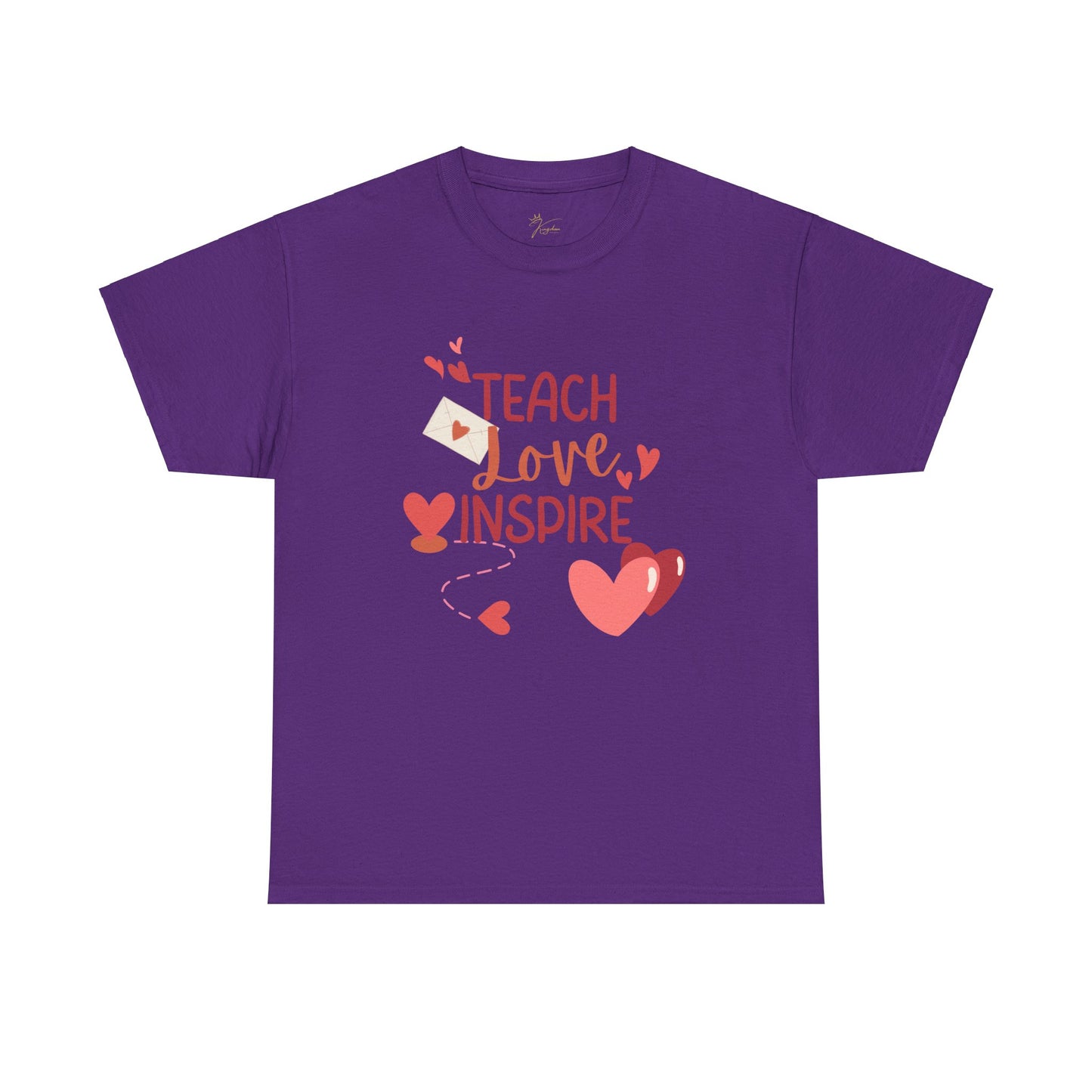 Teach Love Inspire Unisex Heavy Cotton Tee – Inspired by Ephesians 4:11-12