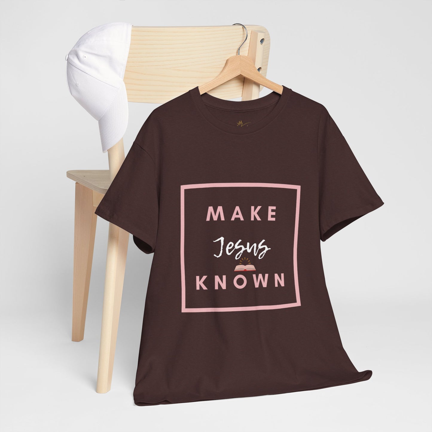Make Jesus Known Unisex Heavy Cotton Tee - Faith-Inspired Casual T-Shirt