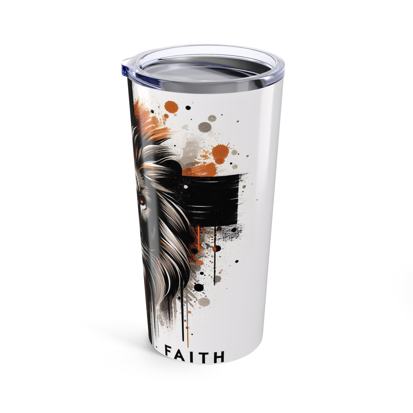 Man of God Tumbler – Strength & Courage in Every Sip-20oz Tumbler