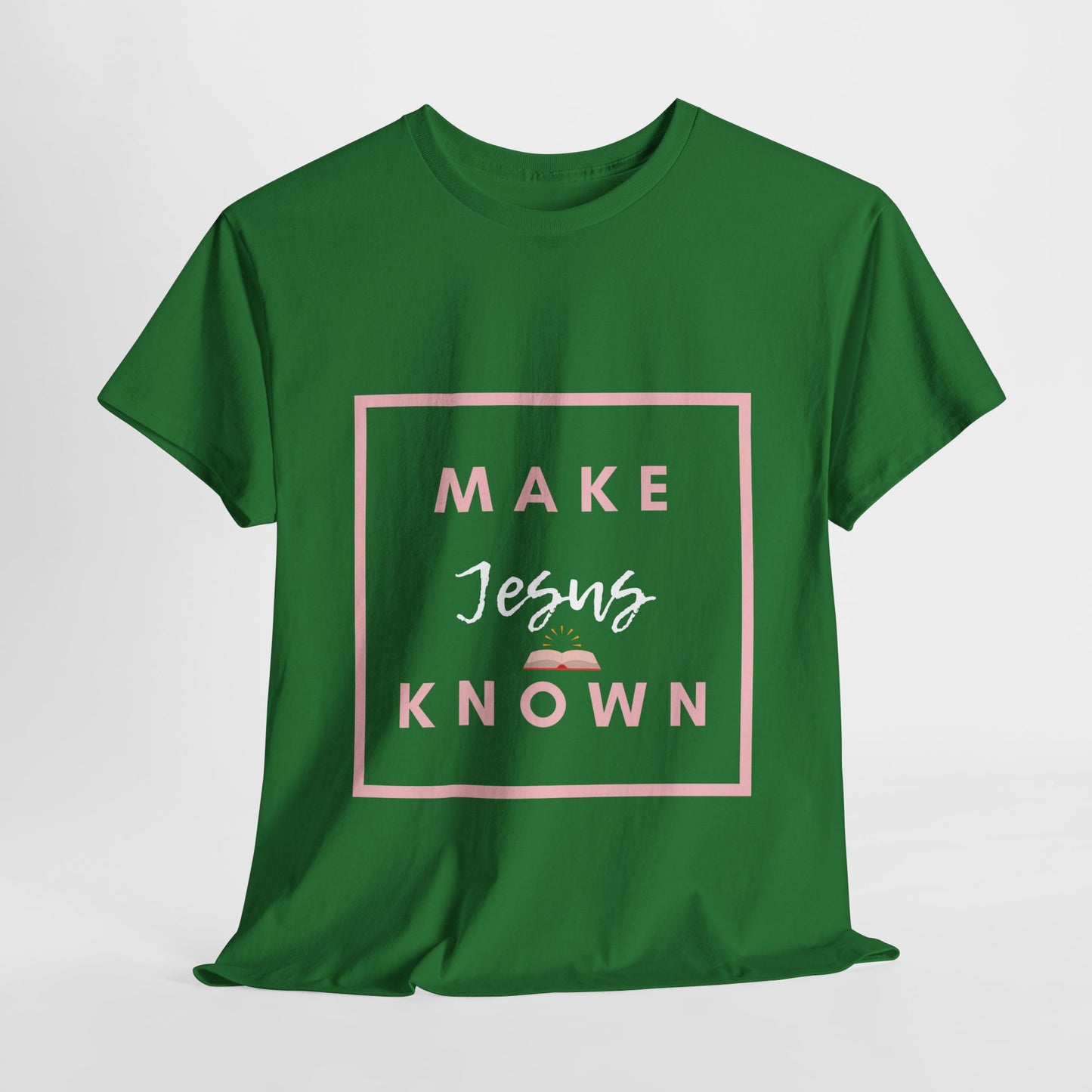 Make Jesus Known Unisex Heavy Cotton Tee - Faith-Inspired Casual T-Shirt