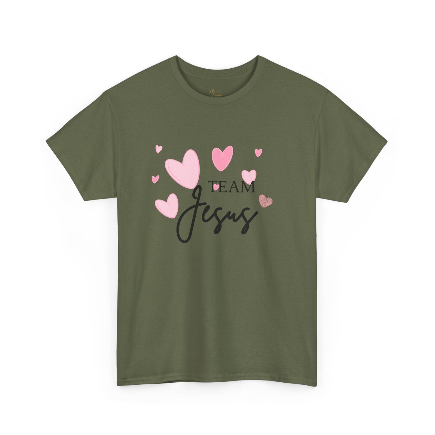Team Jesus Unisex Heavy Cotton Tee – Perfect for Faith Lovers and Church Events