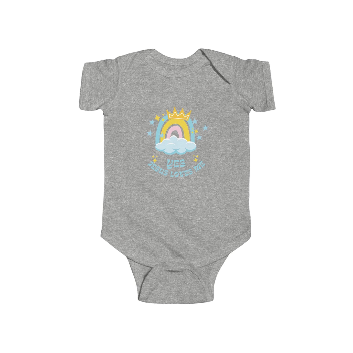 Yes, Jesus Loves Me-Infant Fine Jersey Bodysuit