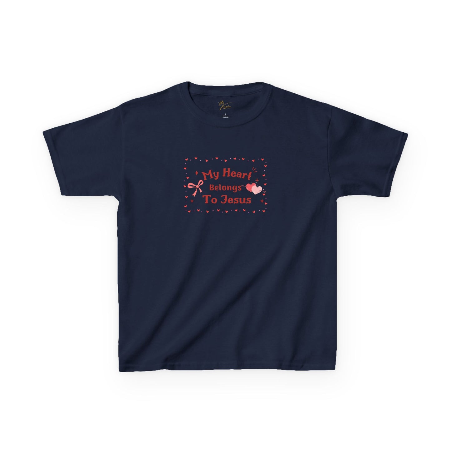 Kids 'My Heart Belongs To Jesus' Tee - Cute Christian Apparel for Children