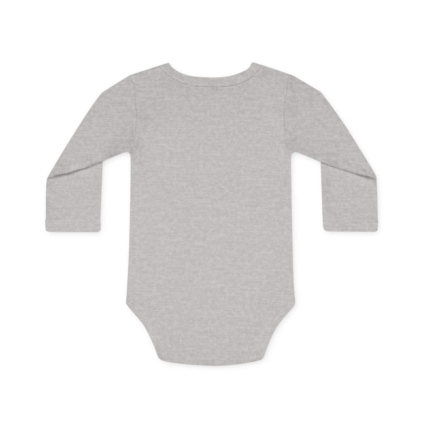 Baby Long-Sleeve Organic Bodysuit - Faith Inspired Design