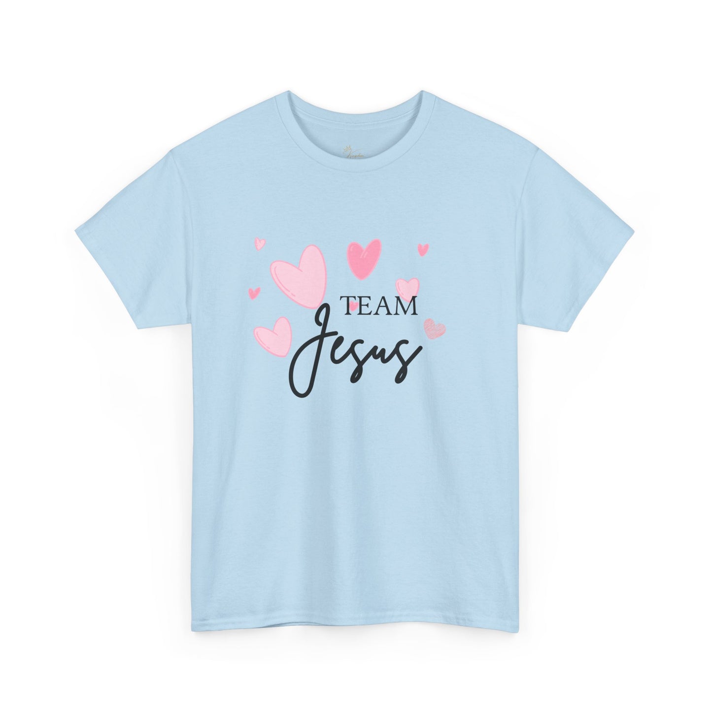 Team Jesus Unisex Heavy Cotton Tee – Perfect for Faith Lovers and Church Events