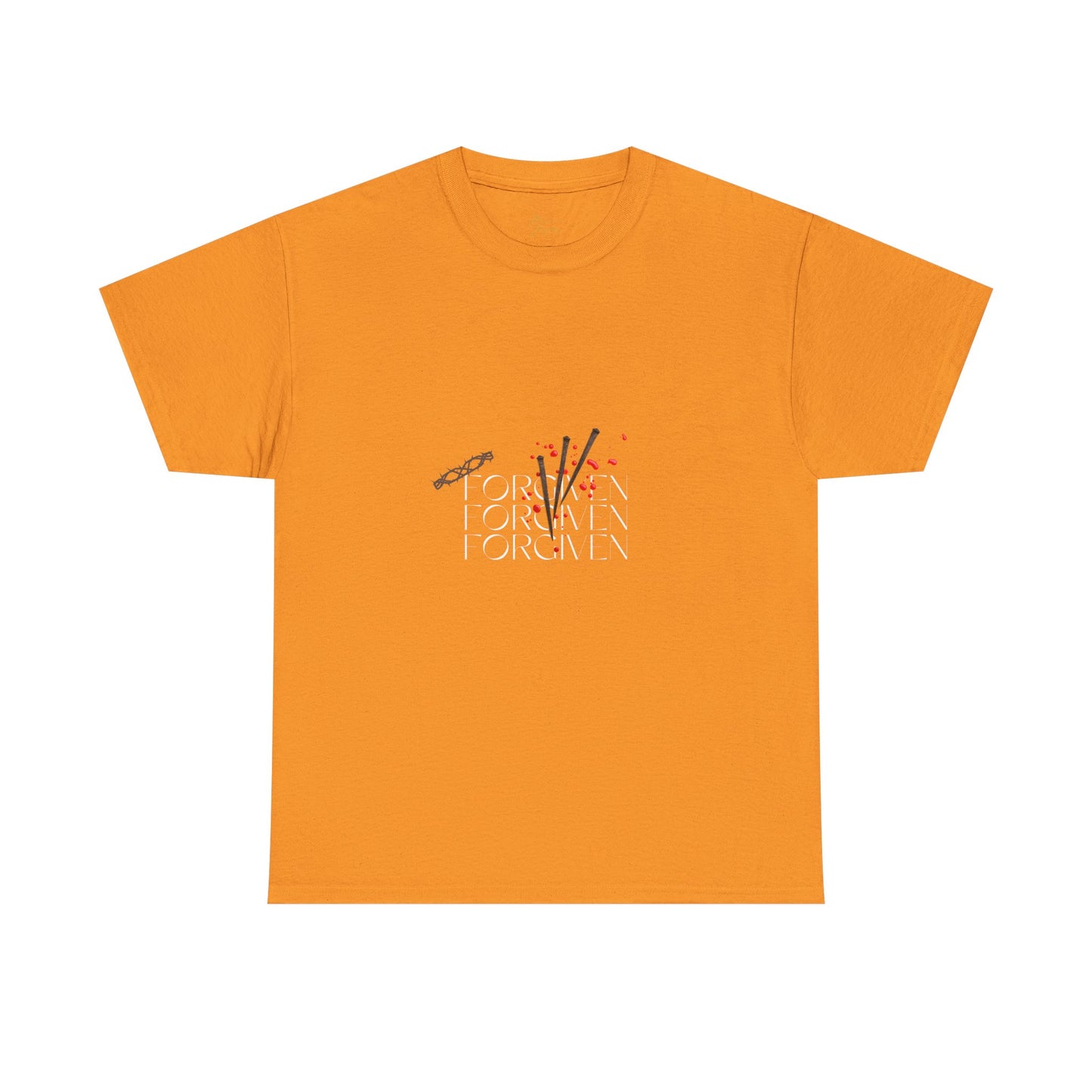 Forgiven Unisex Heavy Cotton Tee - Statement T-Shirt for Casual Style