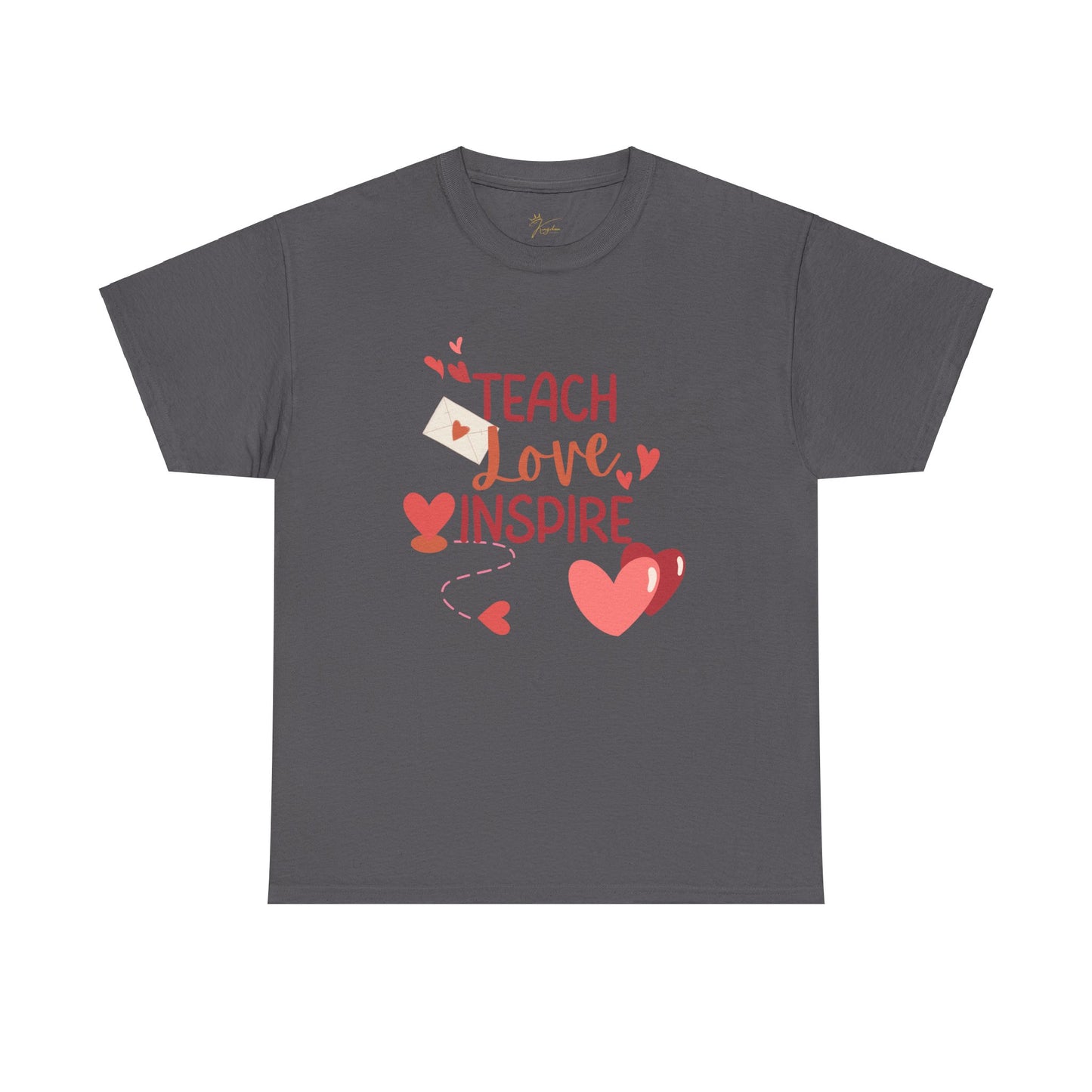 Teach Love Inspire Unisex Heavy Cotton Tee – Inspired by Ephesians 4:11-12
