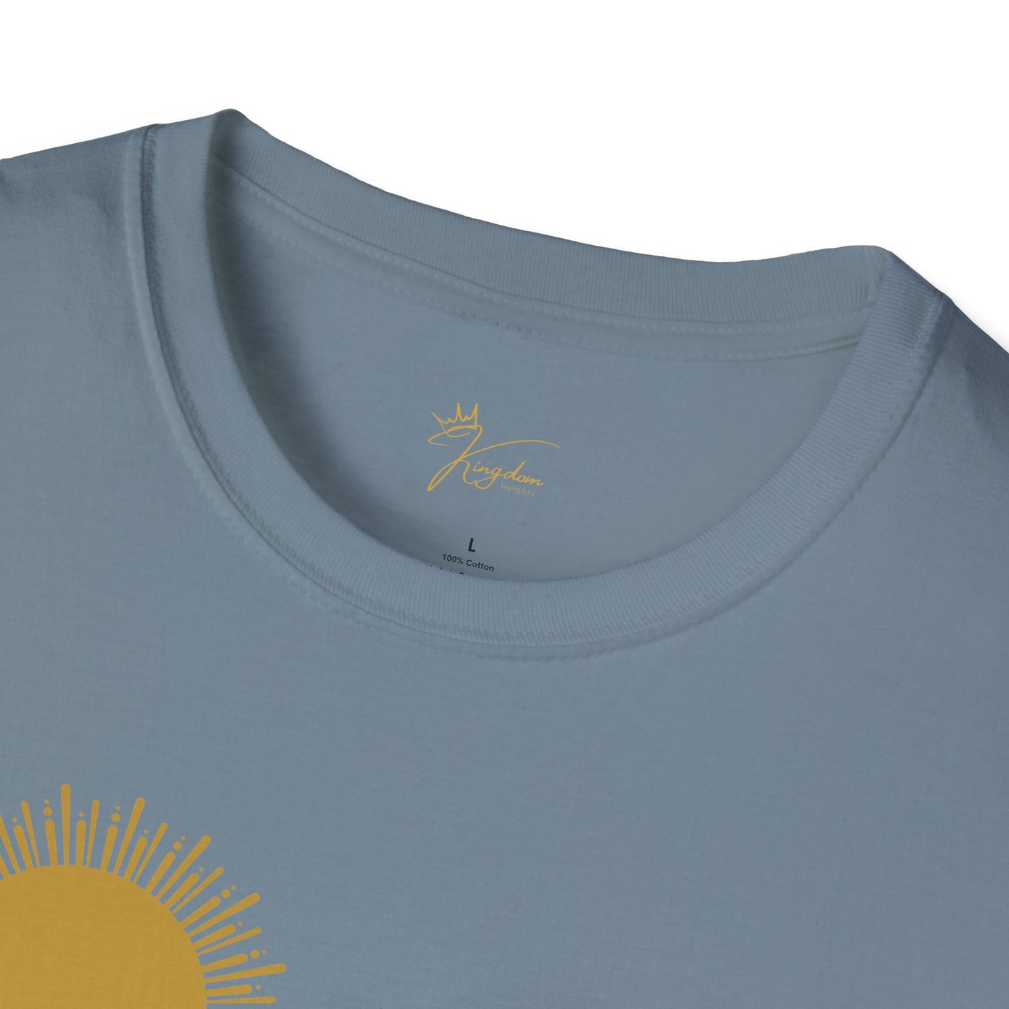 Inspirational Unisex Softstyle T-Shirt - 'He Is Not Here, For He Is Risen'
