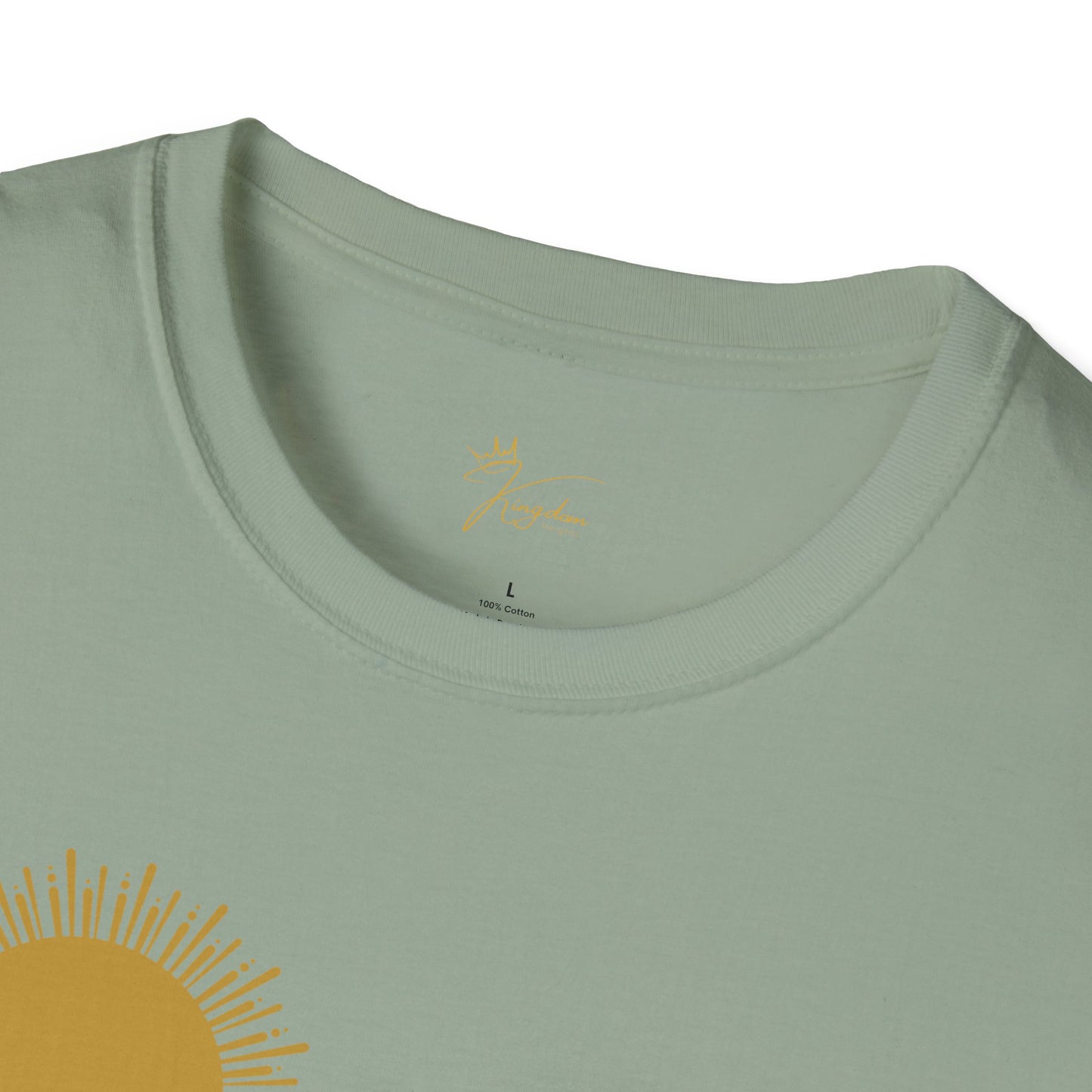 Inspirational Unisex Softstyle T-Shirt - 'He Is Not Here, For He Is Risen'